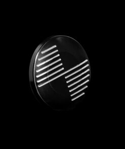 R NineT BMW engine cover roundel emblem concept black/alu