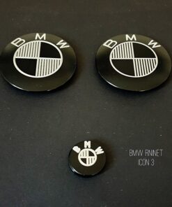 BMW Billet Roundel Gas Tank + Cowl Badge R NineT -Icon 3
