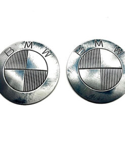 Icon brushed black stripes 82mm