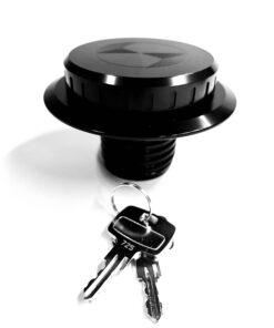 Airhead gas cap diamond black+key